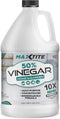 MAXTITE High-Strength 50% Pure Concentrated Vinegar for Home & Garden Cleaning 10x Power