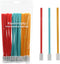 30PCS Disposable Crevice Cleaning Brush Tool Kit, Toilet Brush and Seat Cleaner (Color Mixing)