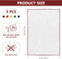 QUYLIXX 5 20 14 Inch (5 Pcs Wine Glass Polishing Cloths Large Microfiber Cleaning Cloths x Lintless Towels for Drying
