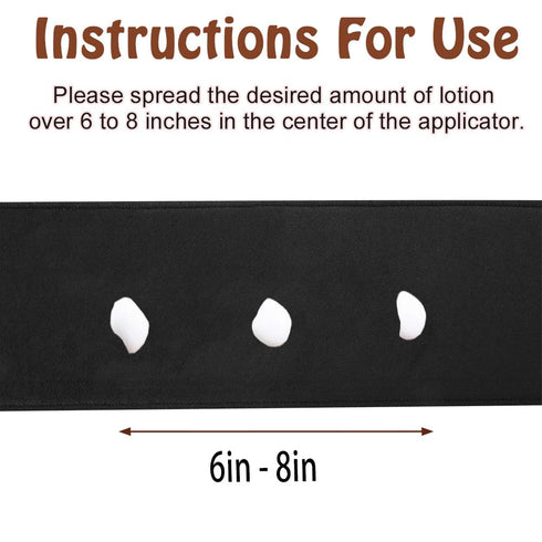 Tanning Back Lotion Applicator for Self Tanning Lotion, Smooth Even Finish Back Lotioner
