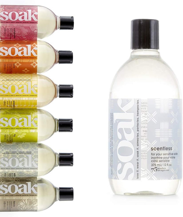 Soak Wash - Scentless Laundry Detergent, 12 oz