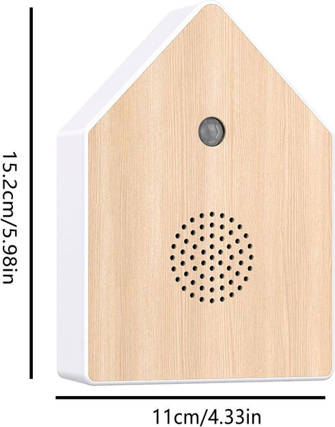 Singing Bird Box Bird Chirping Sound Box Motion Sensor Noise Machine White Noise Sound Machine for Bathroom