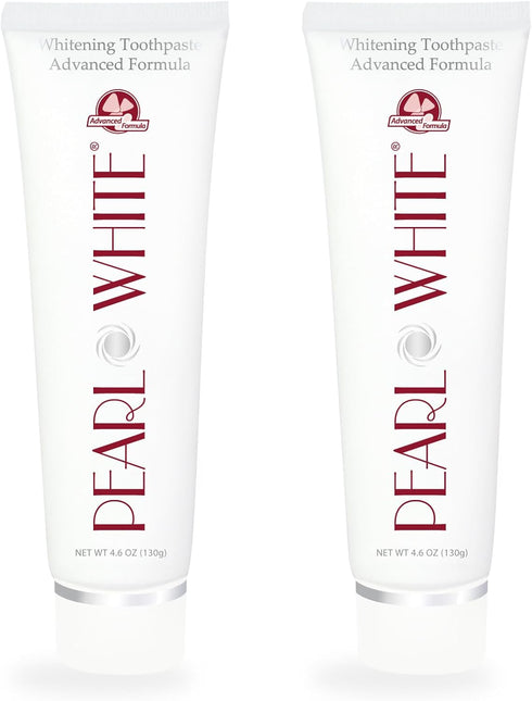 BEYOND Pearl White Whitening Toothpaste - Advanced, 2 Pack of 4.6 oz / 130 g