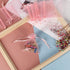 HRX Package Blush Pink Organza Bags 3x4 inch - 100pcs Mesh Gift Bags Jewelry Pouches Drawstring Empty Sachet