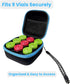 Leoriaie 9-Slots 10ml U-100 Insulin Fridge Holder Storage Case Insulin Vial Protector Holder Insulin Cooler Travel Case