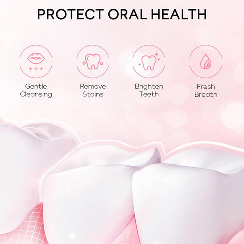 HULIJA Fresh Breath Sakura Toothpaste: Helps Reduce Stains & Supports a Clean Mouth White One Size