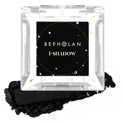 BEPHOLAN 2 PCS Single Matte Black White Eyeshadow Palette, Goth Makeup Eyeshadow Kit