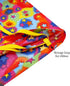 VZWraps Stars Reusable Fabric Gift Bag, Jumbo 27 Inches Wide by 33 Inches High for Birthday, Graduation, Father's Day