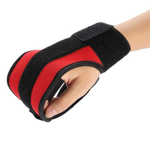 ZJchao Auxiliary Finger Splint Brace Gloves, Fixed Rehabilitation Training Hand Fist Splint for Elderly, Patient