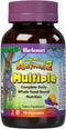 Bluebonnet Nutrition Rainforest Animalz Whole Food Based Multiple Chewable Tablets, Kids Multivitamin & Mineral, Vitamin C, D3, Iron, Gluten Free, Milk Free, Kosher, 90 Chewable Tablets, Mixed Flavors