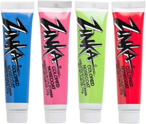 Zinka Colored Nosecoat Waterproof Sunblock Tube .6oz (Jungle Green)