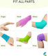 FriCARE Self Adhesive Bandage Wrap - 2 Inches X 5 Yards, 6 Rolls, Rainbow Medical Tape for First Aid