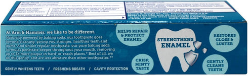 Hammer 0.9 (Pack 6) Arm & Truly Radiant Bright & Strong Whitening Toothpaste, Ounce