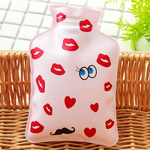 3Pcs Mini Hot Water Bottle Bag/Hand Warmer - Small Heat Up and Refreezable Cold Pack, Korea Style