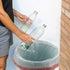 4 Gallon Small Drawstring Trash Bags, 110 Counts/3 Rolls, Drawstring Small Garbage Bags