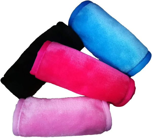 Pack of 4 Nano Towels Makeup Remover, Microfiber Face Cloths, Soft Clean Towel, 4 Color