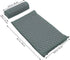 Set, GANAZONO Acupoint Massage Mat and Shiatsu Massage Pillow Washable Yoga Exercise Mat with Bag for Back and Neck