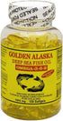 Golden Alaska Deep Sea Omega-3-6-9 Fish Oil 1000mg, 100 Softgels