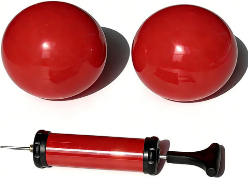 Puxhoea Massage Ball Smooth Ball Set (Pair) - Adjustable Firmness Massage Roller Ball