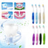 WOEIFGV 1pc Foldable Soft Hair Portable Toothbrush Travel Camping Hiking Outdoor