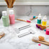 Tnyvm 2 Pcs Silver Metal Tube Squeezer Keys, Toothpaste and Hair Dye Roller Dispenser Tool, Daily Living Tube Squeezing