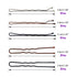 Swpeet 360 Pieces Hair Pins Kit, 216Pcs Bobby Pins and 144Pcs U Hair Pins with Storage Box for Women