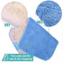 KEEPOW Microfiber Mop Cloth Refills - Compatible with MR.SIGA Professional Mop, Pack of 5