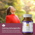 Saffron Ashwagandha Supplement for Stress Management, Mood Support, Long-Term Memory - 60 Count, Vegetarian Friendly
