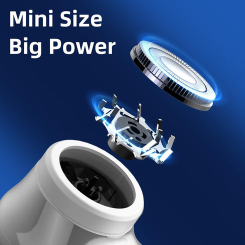 Mini Electric Shaver, Pocket Size Electric Shaver for Men Women, Rechargeable Easy One-Button, Portable Powerful Waterproof Electric Razor for Travel Office Business Trip (2Pack)