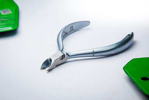 Nghia Professional Stainless Steel Cuticle Nipper C-05, Cuticle Cutter Trimmer with 1 Spring for Nail Care