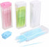 Coobbar 200pcs Double Head Dental Floss Interdental Toothpick Brush for Oral Care