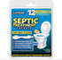 Septic Tank Treatment Packets - 12 Month Supply of Dissolvable Packets for Monthly Use