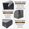 KEYYOOMY Small Black Paper Bags, Black Party Favor Bags for Wedding Party Goodie Bag (24 CT, 9.4 x 5.1 x 3.1 In)