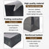 KEYYOOMY Small Black Paper Bags, Black Party Favor Bags for Wedding Party Goodie Bag (24 CT, 9.4 x 5.1 x 3.1 In)