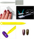 Ideal Swan 11 Piece Magnet Nail Art Polish Tool Set, Cat Eye Gel Polish 3D Gel Nails Plastic Tool for DIY, Salon,