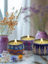 Set 4 Pack 8% 120H Scented Candles Gift for Women - Aromatherapy Candles with Essential Oils, Burn Time, Stress Relief