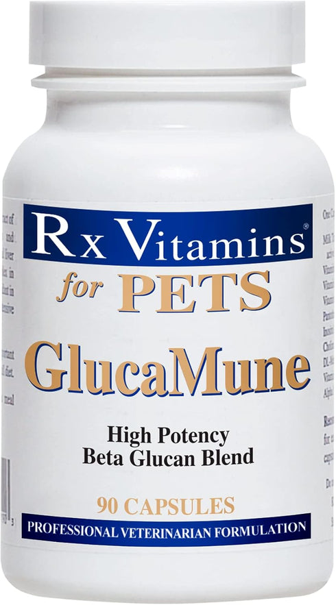 Rx Vitamins GlucaMune Cat & Dog Immune Supplement Plus Licorice Extract - 90 Count