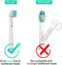 Electric Toothbrush Travel Case, Hard Storage Bag with Caps for Electric Toothbrush