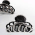 Large Rhinestones Jaw Clips, Strong Hair Claw Clips for Women, Hair Accessories in Black and White