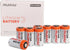CR123A Lithium Battery 10 Pack 3V 1500mAh Lithium Manganese Dioxide for Flashlight Alarm