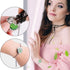 Nadiho 2 20 Set Pcs Essential Oil Diffuser Bracelet, Stainless Steel Aromatherapy Diffuser Locket Adjustable Bracelet