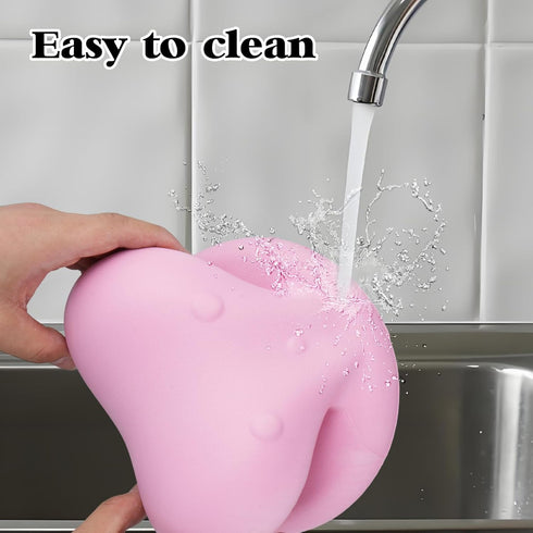 KOMBABE Kids Hair Washing Station for Sink - Portable Ergonomic Hair Wash Basin with Neck Support, Shampoo Buddy