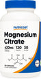 Nutricost Magnesium Citrate 420mg, 120 Veggie Capsules - Gluten Free, Non-GMO Supplement