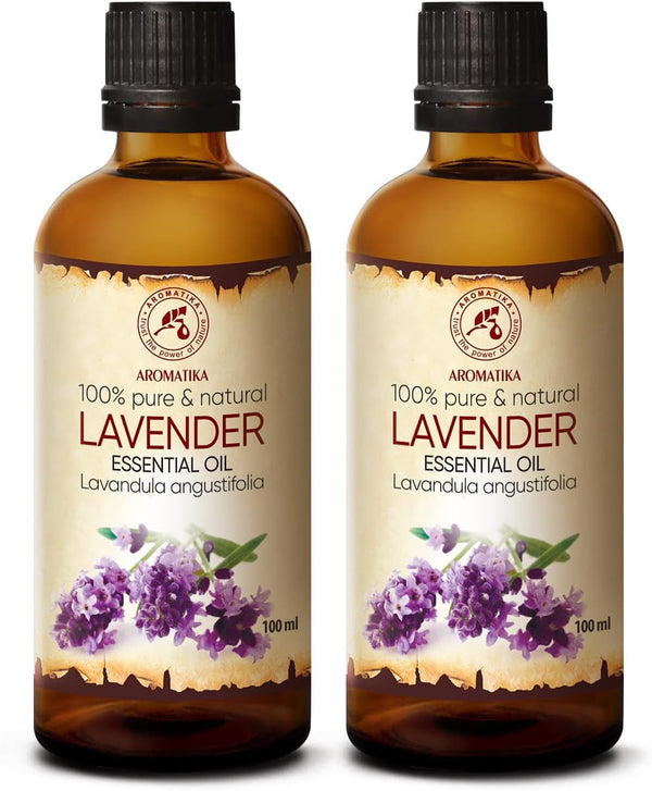 Lavender Essential Oils 6.8 Fl Oz - Pure Aromatherapy Lavender Oil for Diffusers, Sleep, Skin Care, Body & Hair