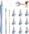 3 in 1 Ear Wax Removal Tool, 2024 Q-Grips Reusable Ear Wax Remover with Washable Soft Silicone Tips for Deep Cleaner