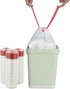 Pekky Small Trash Bags, 1.2 Gallon, Clear, 120 Counts, with Drawstring
