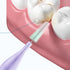 40pcs Interdental Brushes, 1.2-1.5mm Teeth Brace Cleansing Brush Dental Cleaning Tools for Adults, Remove Bad Breath