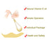 Teeth Whitening Vitamin E Oil Q Tip Applicators, 100 Pack for Moisturizing & Healing Lip and Gum