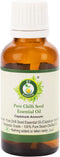 R V Essential Chilli Seed Essential Oil, 100% Pure Natural, Therapeutic Grade, 10ml (0.338oz)