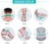 Neck Massager Manual - Pressure Point Massage Sticks Tools Therapy Massager Pressure DeepTissue Point for Neck Shoulder